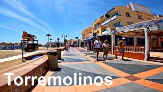 Torremolinos Beach Playa de la Carihuela to Benalmadena -Coast del Sol Spain