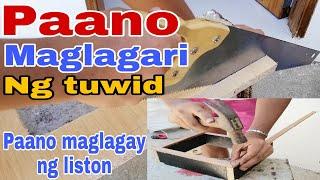 Paano Maglagari ng Plywood ng Tuwid | Paano ako Gumamit ng Lagari |Tips  sa PagLalagari ng Diretso