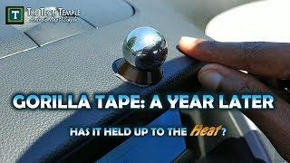 Magnetic Smartphone Car Mount   Gorilla Tape versus A Year of Heat