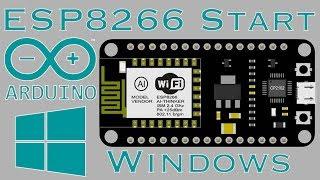 ESP8266 Start Einführung | Windows | Arduino IDE | Node MCU
