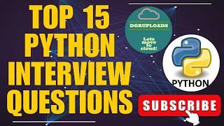 Top 15 Python for DevOps Interview Questions and Answers | DevOps interview prep | Python prep