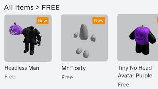 ALL BEST FREE HEADLESS BUNDLE IN ROBLOX