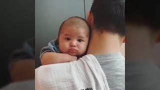 Imutnya Baby Raphael Dalam Gendongan Papa Harvey Moeis...