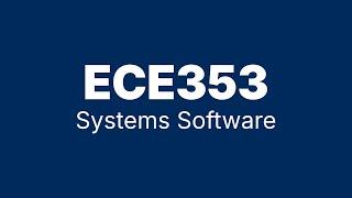 1. "Why Systems Software?" 2025 Winter ECE353 (University of Toronto)