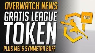 GRATIS OVERWATCH LEAGUE TOKENS für STREAMS | Mei & Symmetra Buffs | Dev Update  Overwatch Deutsch