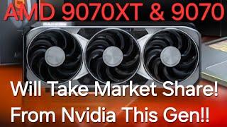 The AMD 9070XT And 9070 Are Set To Take Over The Midrange From Nvidia!!