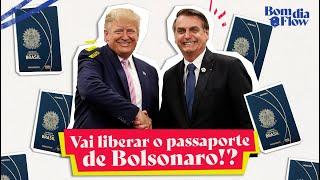 PASSAPORTE DE BOLSONARO, MONIQUE MAION FALA DE INCÊNDIOS DIRETO DA CALIFÓRNIA - BOM DIA FLOW #80 #BF