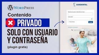 Esconde contenido de tu página web a usuarios no registrados - Wordpress