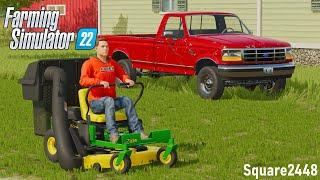 Buying A John Deere Lawn Mower & NEW Lift! | FS22 Homeowner