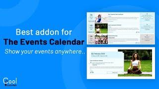 Events Shortcodes - The Events Calendar Addon Explained