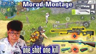 Wow!!1vs5 || Morad Most kill Montage Highlihg||Morad solo vs fireteams ,Rules Of Survival,ROS ep:78