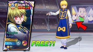 D*MN THIS NEW "HUNTER X HUNTER KURAPIKA" JULIAN SKIN IS ABSOLUTELY INSANE!  (THE BEST HXH SKIN?)