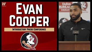 Evan Cooper Introductory Press Conference | FSU Football Safeties Coach | Warchant TV #FSU