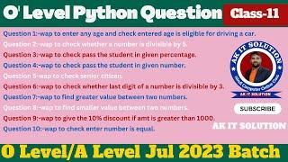 Python Class 11 || Python Simple Question || Python Basic Questions || simple question of python ||