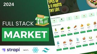 Online Bakkal ve Market Sitesi | E-Ticaret Sitesi | Full Stack | Strapi, NextJS, TailwindCSS, Shdnc