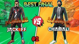 OP JACK VS HS CHAMALI |Final 1 vs 1 |ONLY ONE SHOT FULL GAMEPLAY CLASH SQUAD| جاك ضد الشمالي ‍️