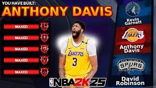 MY ANTHONY DAVIS BUILD WILL BREAK NBA2K25… UNSTOPPABLE! BEST CENTER BUILD 2K25!