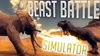 Beast Battle Simulator - Dinosaurs vs Animals - The BEST Battle Simulator? - Beast Battle Gameplay