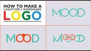 How to Create Wordmark/Logotype Logo /by be skilled