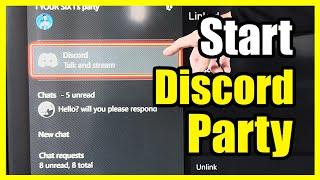 How to Start a Discord Party Chat on Xbox Series X (Settings Tutorial)