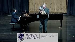 Euphonium Solo: "Chiapanecas" (Rafael Mendez). David Werden at Univ. of Central Arkansas, Nov. 2022