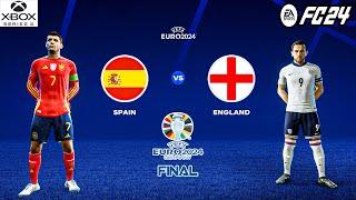 FC 24 - Spain vs England | UEFA EURO 2024 Final Match | Xbox Series S 4K