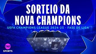 SORTEIO DA CHAMPIONS LEAGUE 24/25! DEFINIÇÃO DOS JOGOS DA FASE DE LIGA | ACOMPANHE COM A GENTE