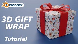 Gift Wrap and Bow Christmas Special | Blender Tutorial