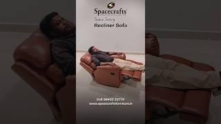 Recliner Sofa|Spacecrafts #spacesavingfurniture #furniture #manufacturer #youtubeshorts