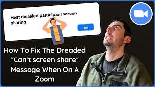 How To Set Zoom Meetings To Allow Screen Sharing Always