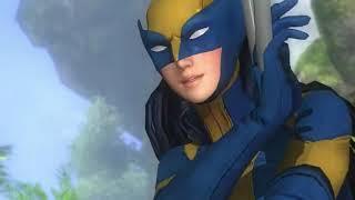 ryona doa ! Dead or Alive 5" Deadpool and Wolverine