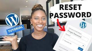 How to Recover Lost Password in Wordpress | Lost Password Wordpress | Restore WordPress Password