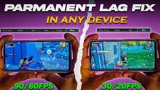 How To Fix Lag In BGMI/PUBG Mobile | Fix Lag In Low And Devices With Handcam BGMI Lag in Any Devices