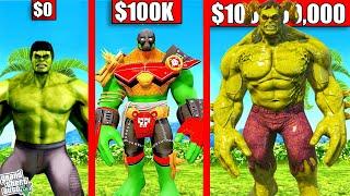 From $1 HULK to $1,000,000 HULK In GTA 5!