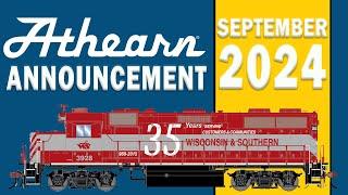 Athearn September 2024 Announcement: Athearn Genesis HO EMD GP39 2 Diesel Locomotive