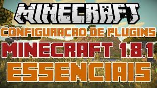 Configuração de Plugins Essenciais para Minecraft 1.8/1.8.1