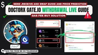 Doctor X Gate.io Withdrawal Process Guide || How to Withdraw DoctorX from Xportal to Gate.io