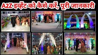 A2Z Event Information, Live Demo, How to use Fog Machine, Fog Matka, Dancing Machine, Pyro Gun, Pyro