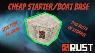 Starter/Boat Base Rust April 2021