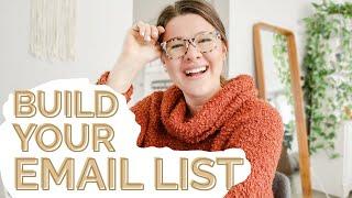 BUILDING AN EMAIL LIST WITH FLODESK IN SHOWIT | How to Create an Opt-in