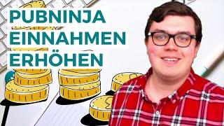 PubNinja Blog Einnahmen erhöhen durch Affiliate Links und eigene Produkte