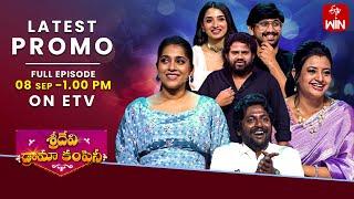 Sridevi Drama Company Latest Promo | 8th September 2024 | Hyper Aadi, Indraja, Rashmi | ETV Telugu