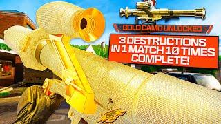 How To Destroy Aerial Streaks with the HE-1 Launcher in BLACK OPS 6! (HE-1 Gold Camo Tutorial)