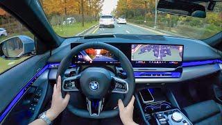 The All New 2024 BMW 530i xDrive M Sport POV Test Drive