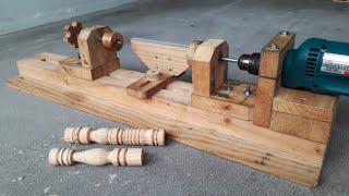 How to make Wooden Lathe