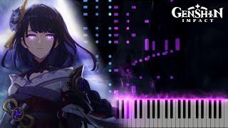 ｢Raiden Shogun: Awake From a Nightmare｣ - Genshin Impact OST Piano Cover [Sheet Music]