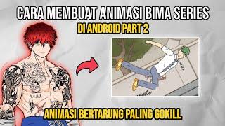 How to make Bima Series animation on Android Part 2! | Drawing Cartoons Tutorial 2