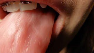 asmr intense and fast lens licking