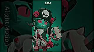 2023 vs 2020 Bibi #brawlstars