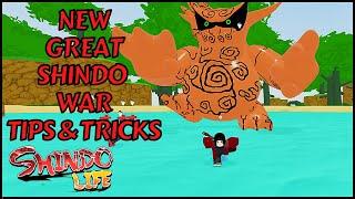 NEW Great Shindo War Gamemode Tips & Tricks | Shindo Life